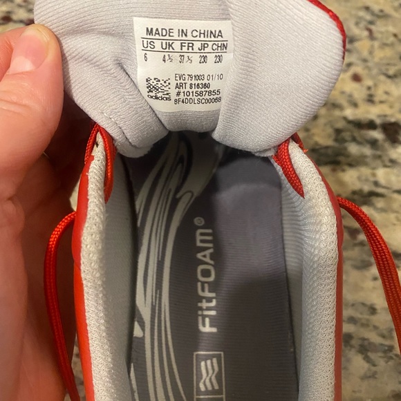 Womens jewelled ADIDAS golf cleats - Picture 7 of 7